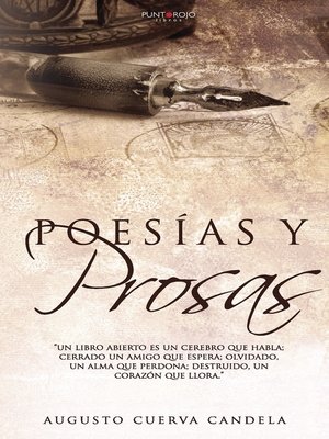cover image of Poesías y prosas